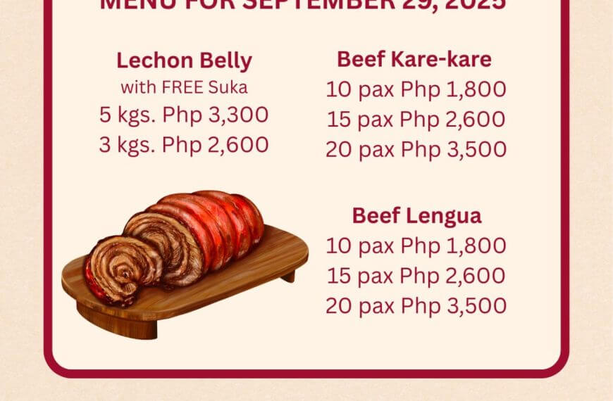 festive flyer for zz chops lechon belly menu with prices, lechon belly orders info, and a sliced lechon image.