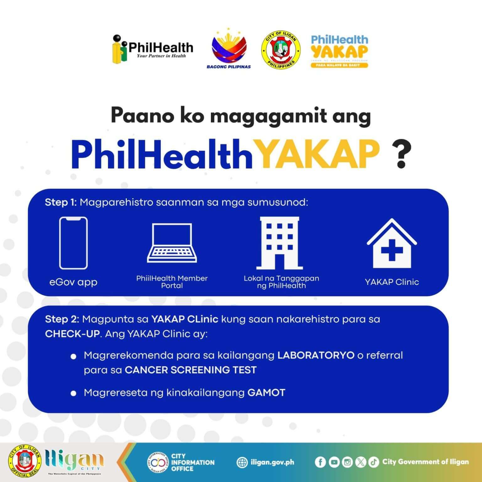 Yakap Program PhilHealth YAKAP: Free Check-ups, Medicines, and Cancer Screening for ...