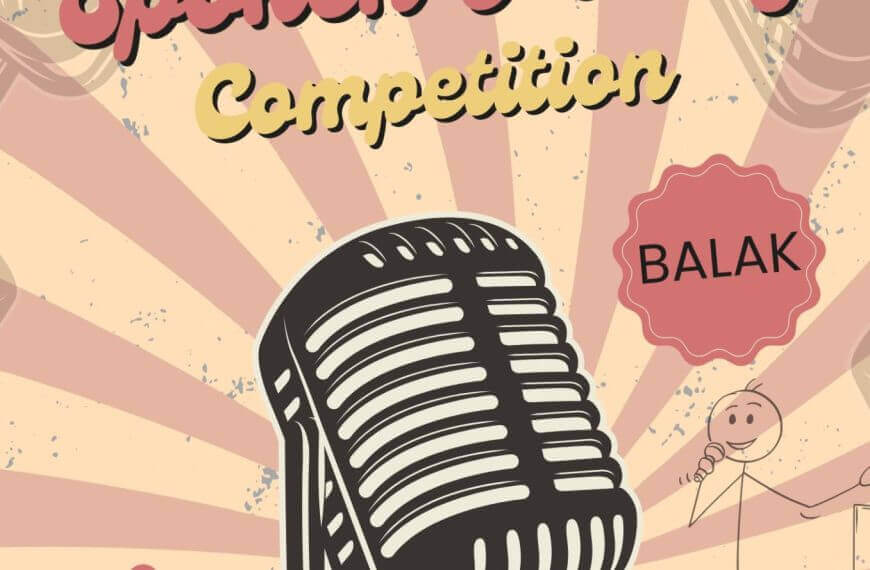 poster for iligan spoken poetry competition on 24 october 2025, featuring a large vintage microphone.