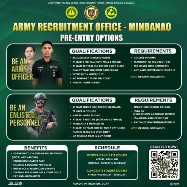 a poster of a military personnel.