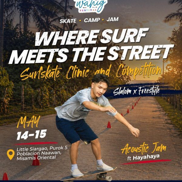 Wahig Festival 2026: Surfskate Clinic and Competition Hits Naawan, Misamis Oriental