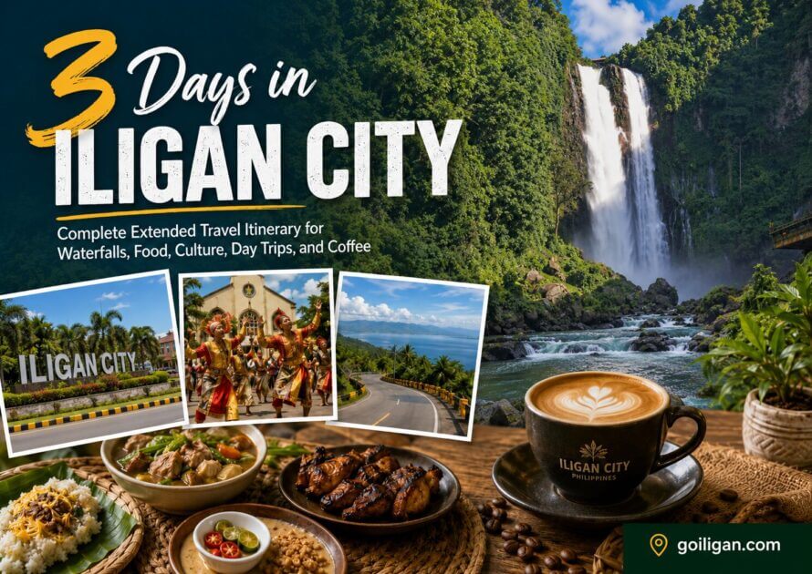 3 day itinerary iligan