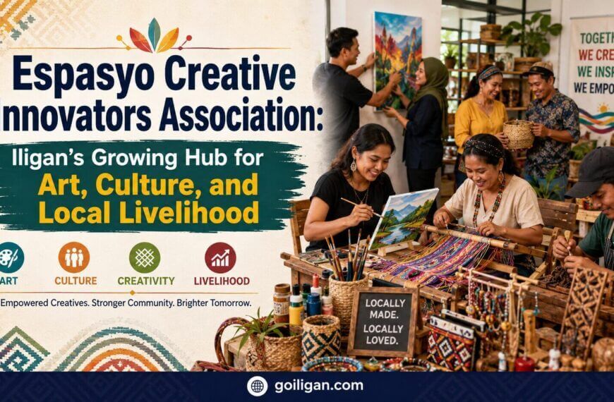 people showcase handmade crafts at an iligan arts and culture hub promoting local livelihood.