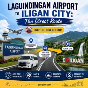 laguindingan to iligan