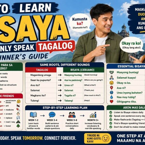 How to Learn Bisaya if You Only Speak Tagalog: Beginner’s Guide