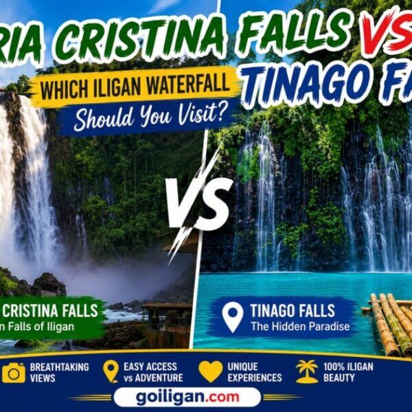 maria cristina vs tinago falls