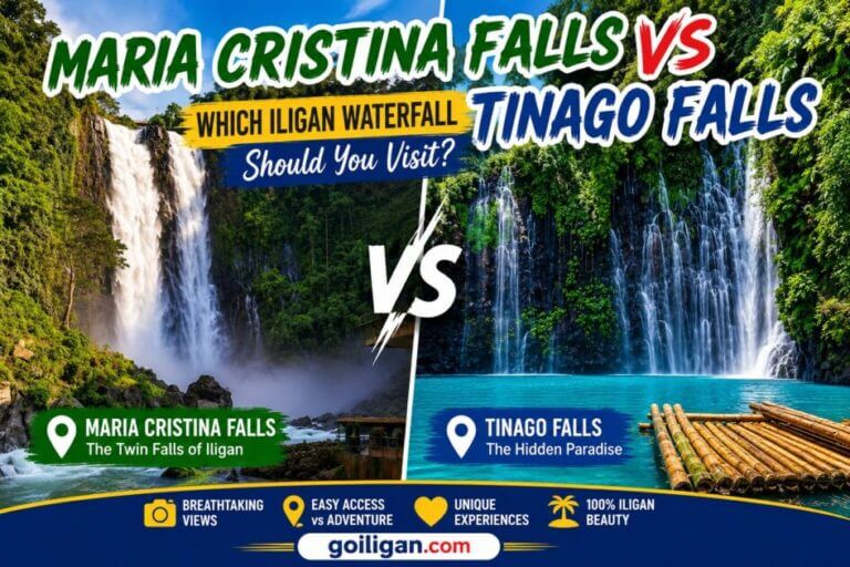 maria cristina vs tinago falls