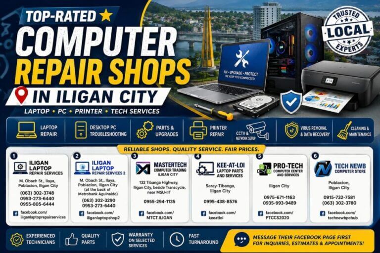computer repair shops iligan