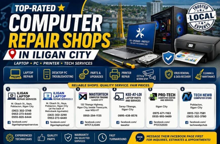 computer repair shops iligan