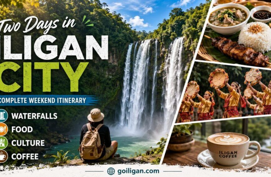 travel itinerary 2 days iligan