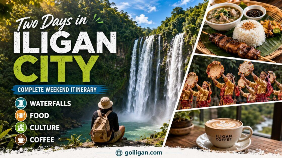travel itinerary 2 days iligan