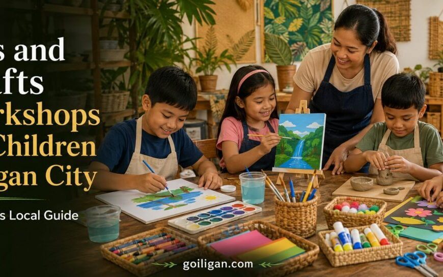 arts crafts workshops kids
