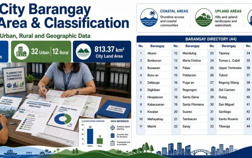 banrangay classification land area