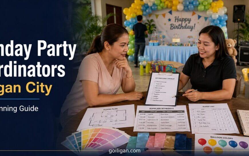 birthday party coordinators