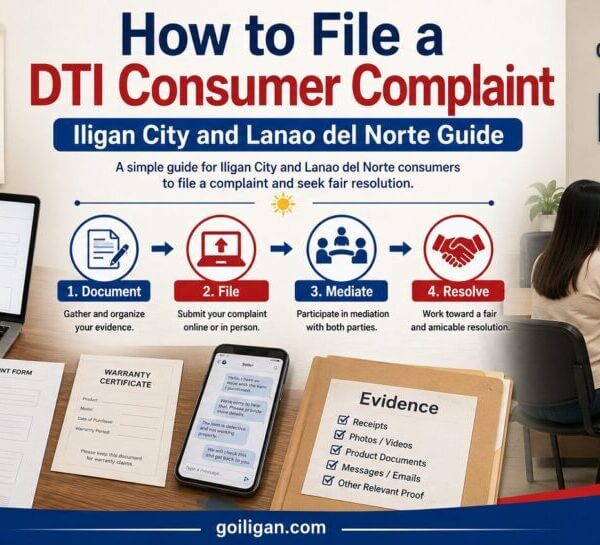 file dti consumer complaint iligan