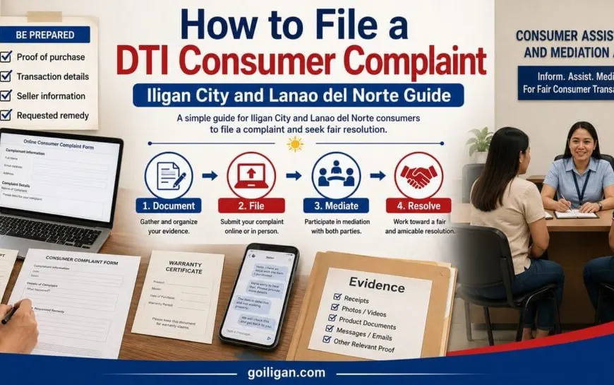 file dti consumer complaint iligan