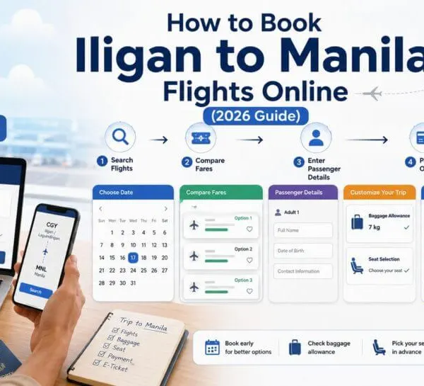 flights iligan to manila