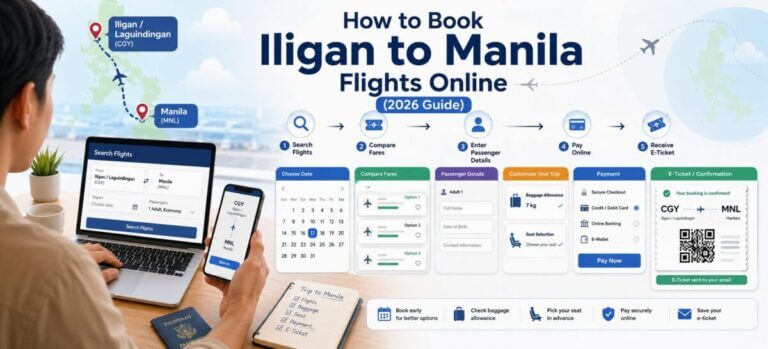 flights iligan to manila