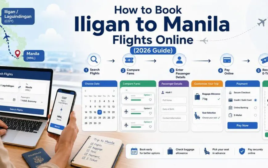 flights iligan to manila