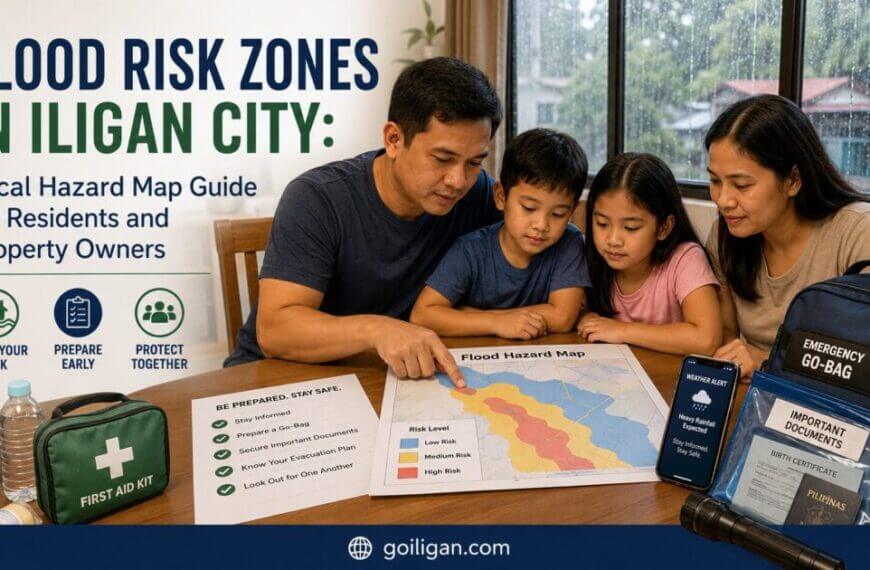 flood risk zones iligan