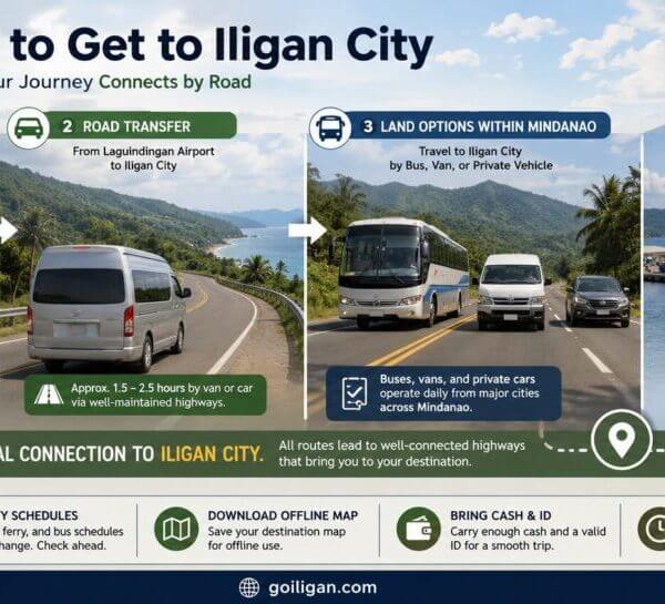 transportation to iligan city
