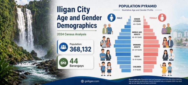 iligan age gender demographic
