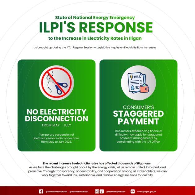ilpi response to increase in electricity rates