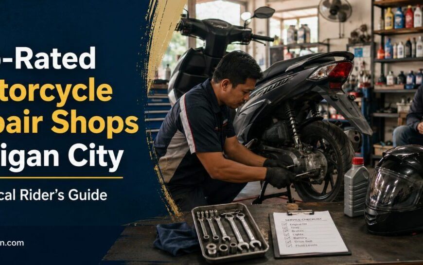 motorcycle repair shop
