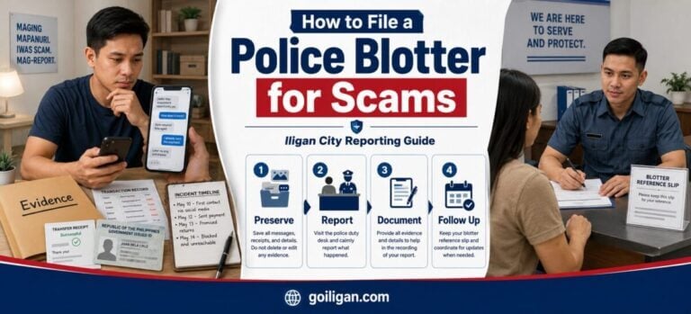 police blotter scams