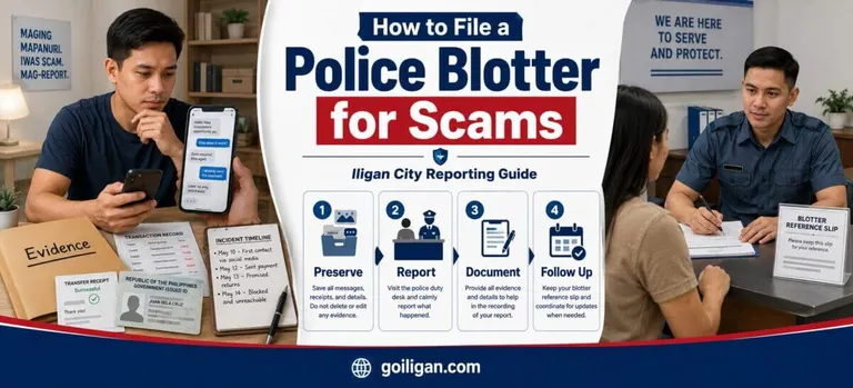 police blotter scams