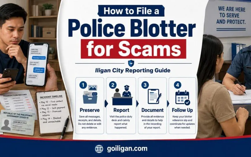 police blotter scams