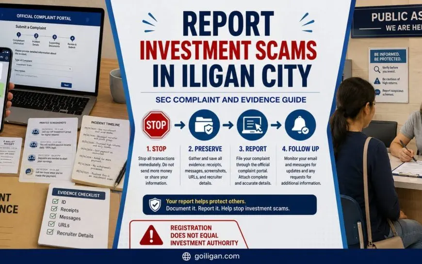 report investment scam