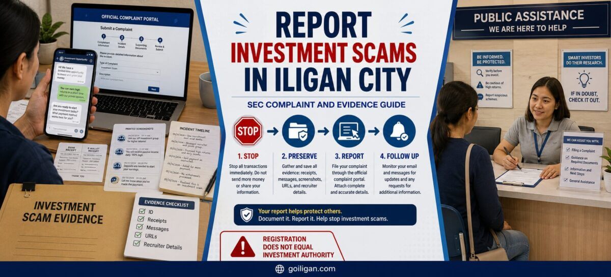report investment scam